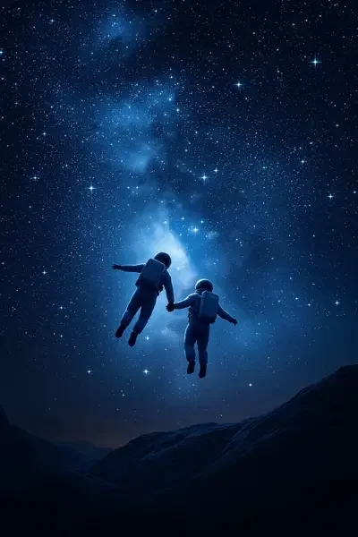 星河之下海报